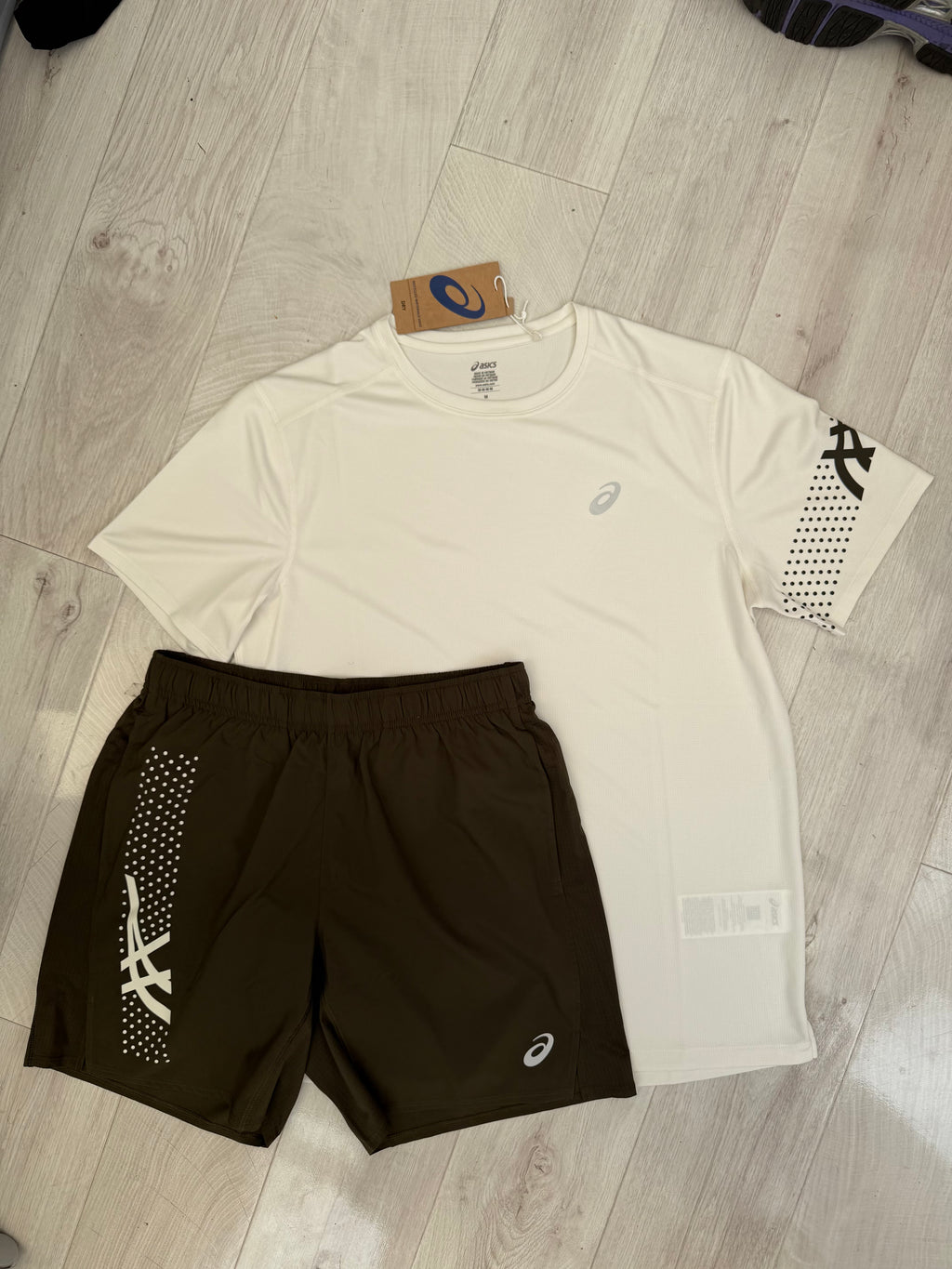 ASICS Icon Set (Cream/Khaki)