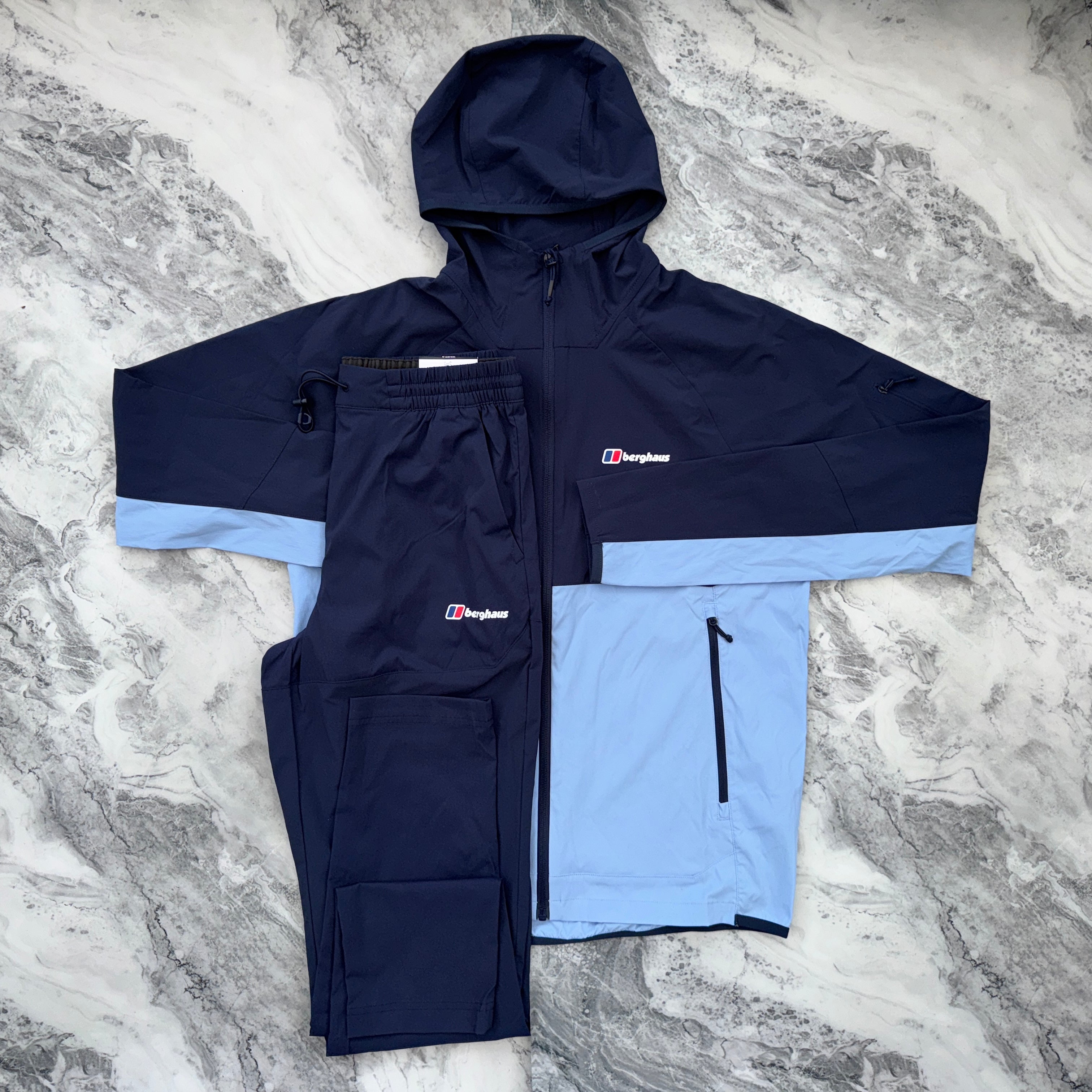 Berghaus Theran+ Tracksuit (Navy/Sky Blue)