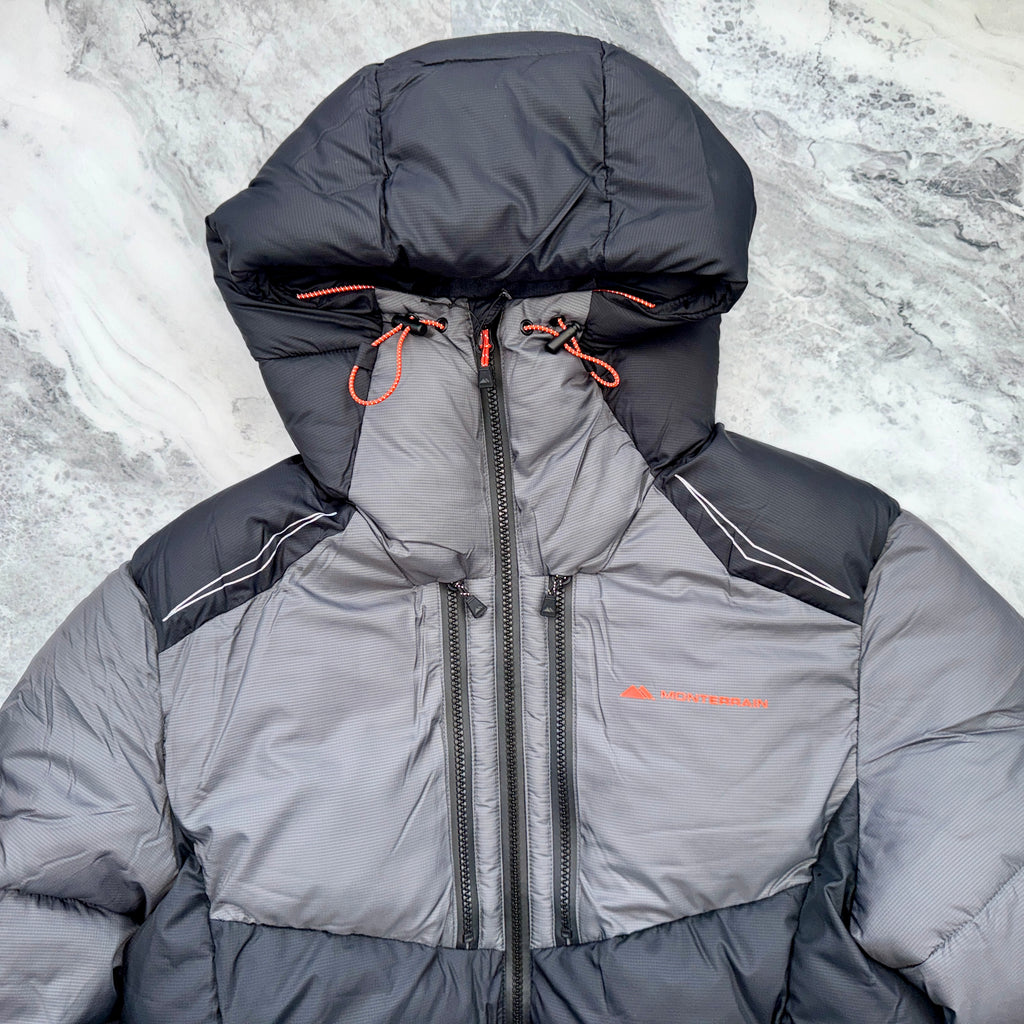 Monterrain Orbit Puffer Jacket (Jet Black/Iron Gate/Tangerine Tango)