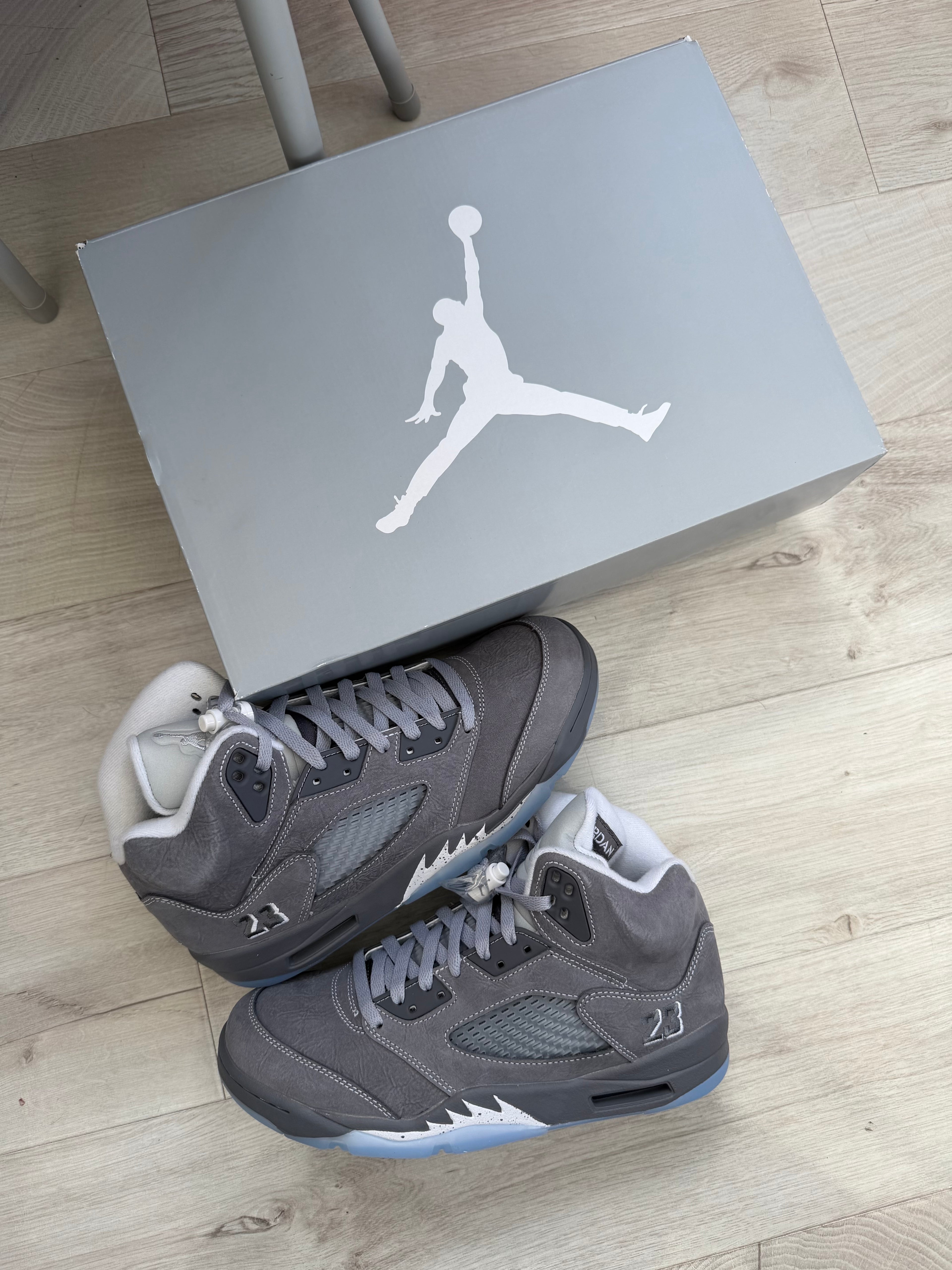 Wolf Grey Jordan 5