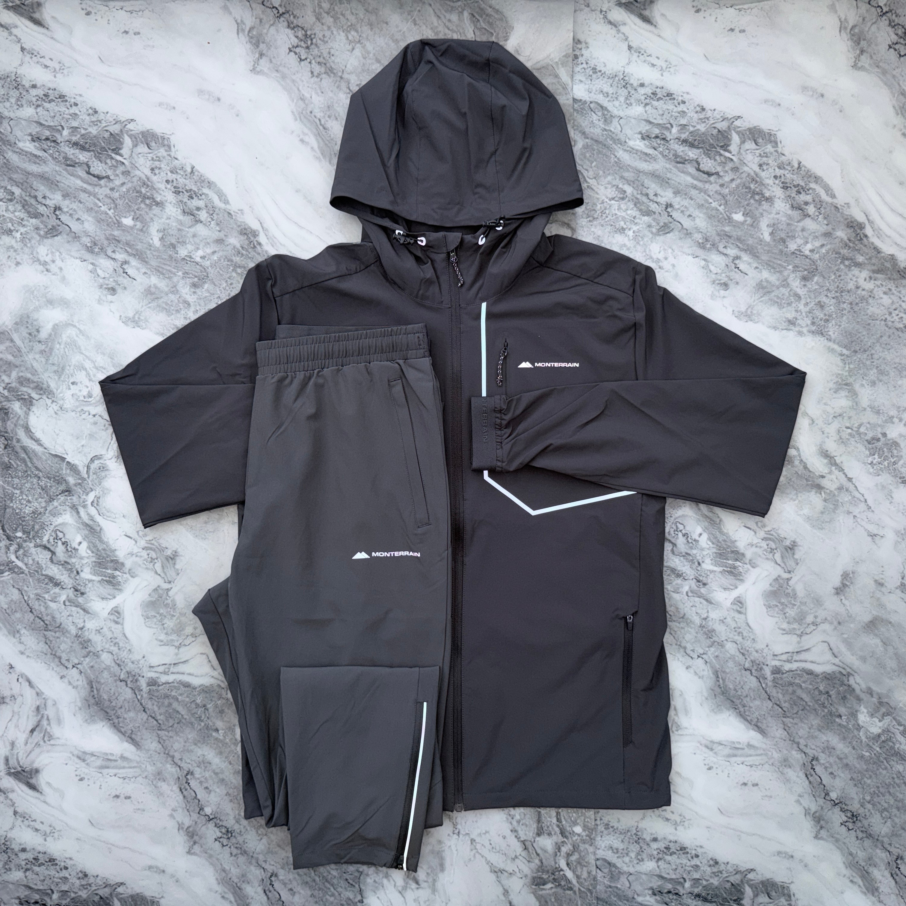 Monterrain Ramble 3.0 Tracksuit (Grey/Deep Grey)