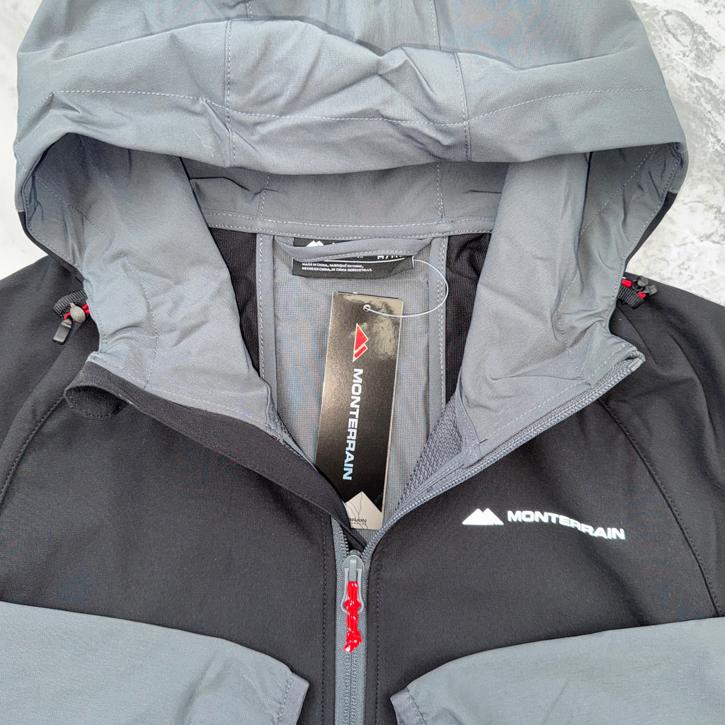 Monterrain Vault Woven Tracksuit (Night Owl/Fiery Red)