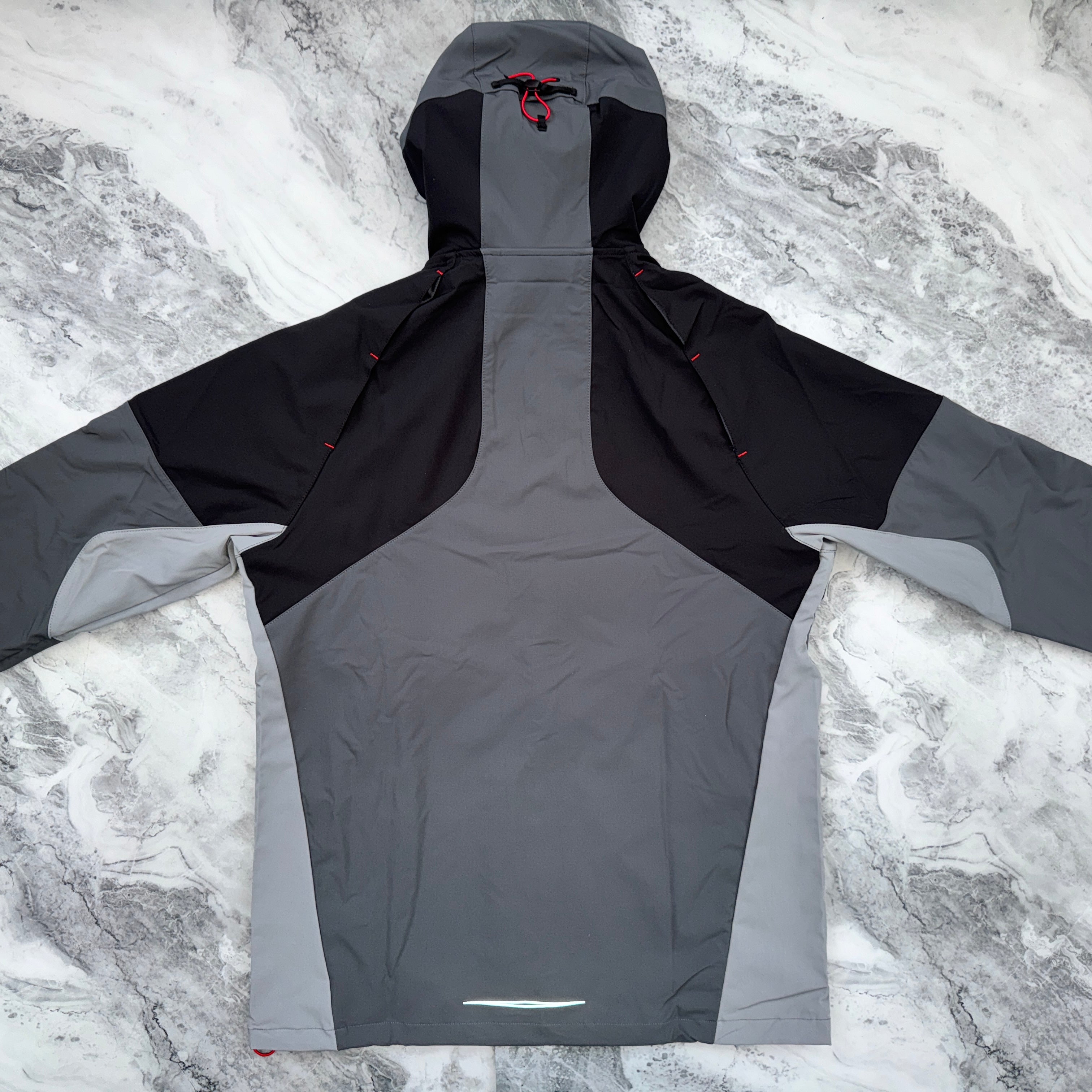 Monterrain Vault Woven Tracksuit (Night Owl/Fiery Red)