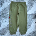 Supreme x Nike Sweatpants (Olive) (Pre-Loved)