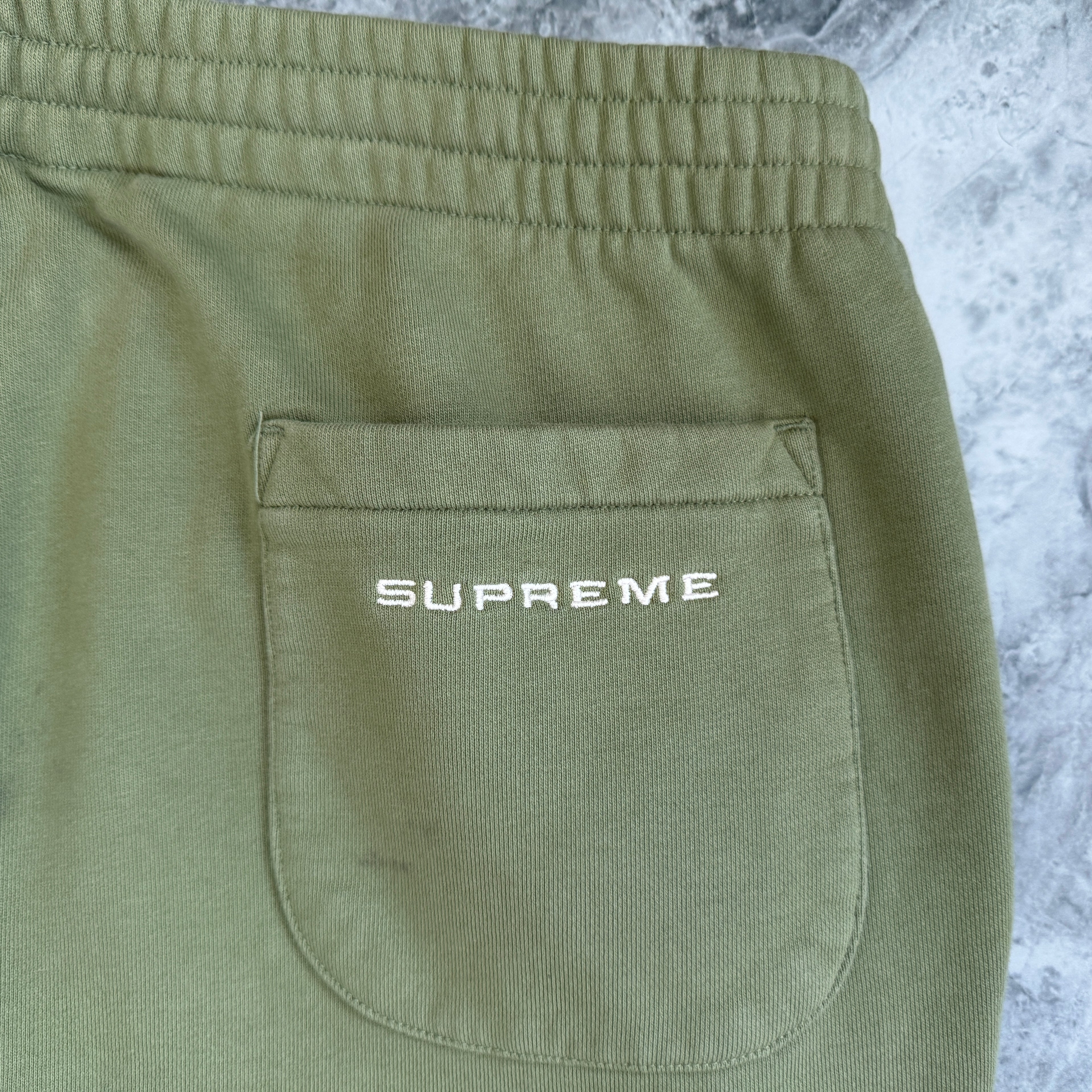 Supreme x Nike Sweatpants (Olive) (Pre-Loved)