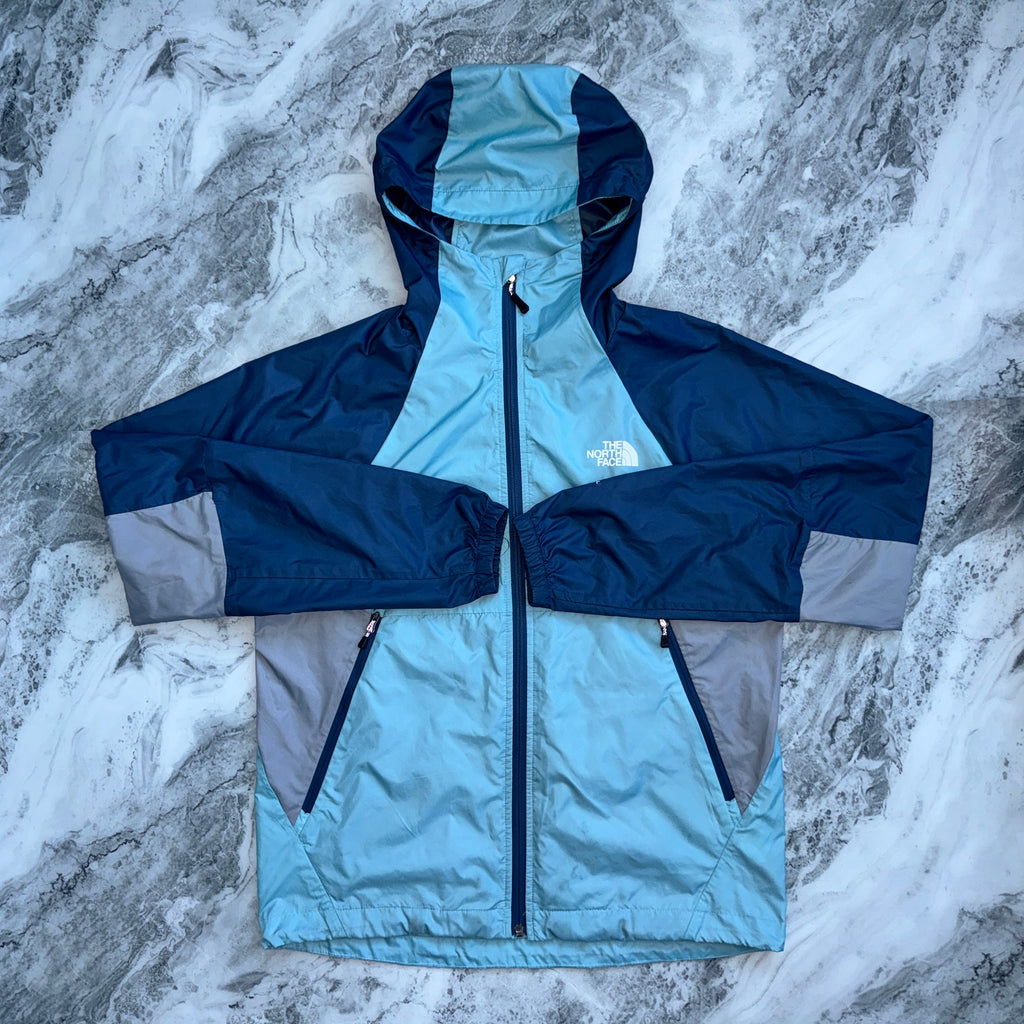 The North Face Windbreaker  (Sky Blue/Petrol) (Pre-Loved)
