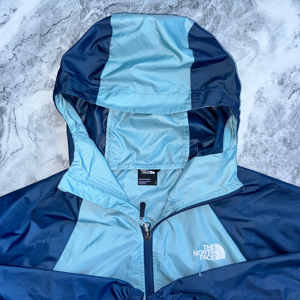 The North Face Windbreaker  (Sky Blue/Petrol) (Pre-Loved)