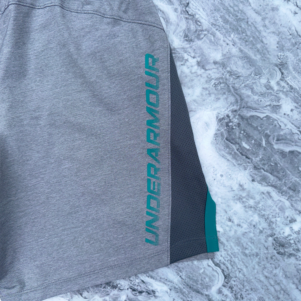 Under Armour Tech™ Short Set (Teal/Grey)