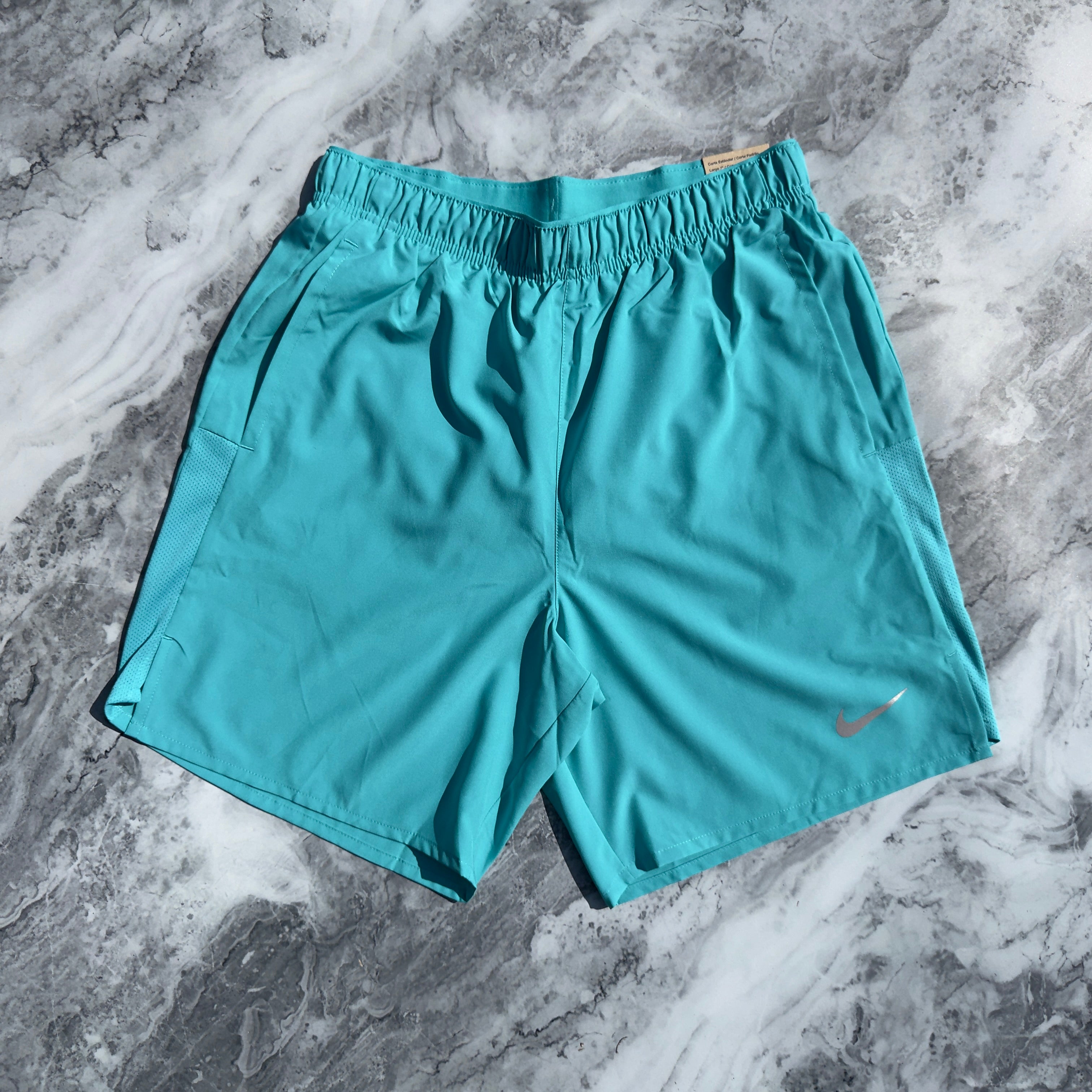 Nike Windbreaker Short Set (Turquoise/Light Grey)