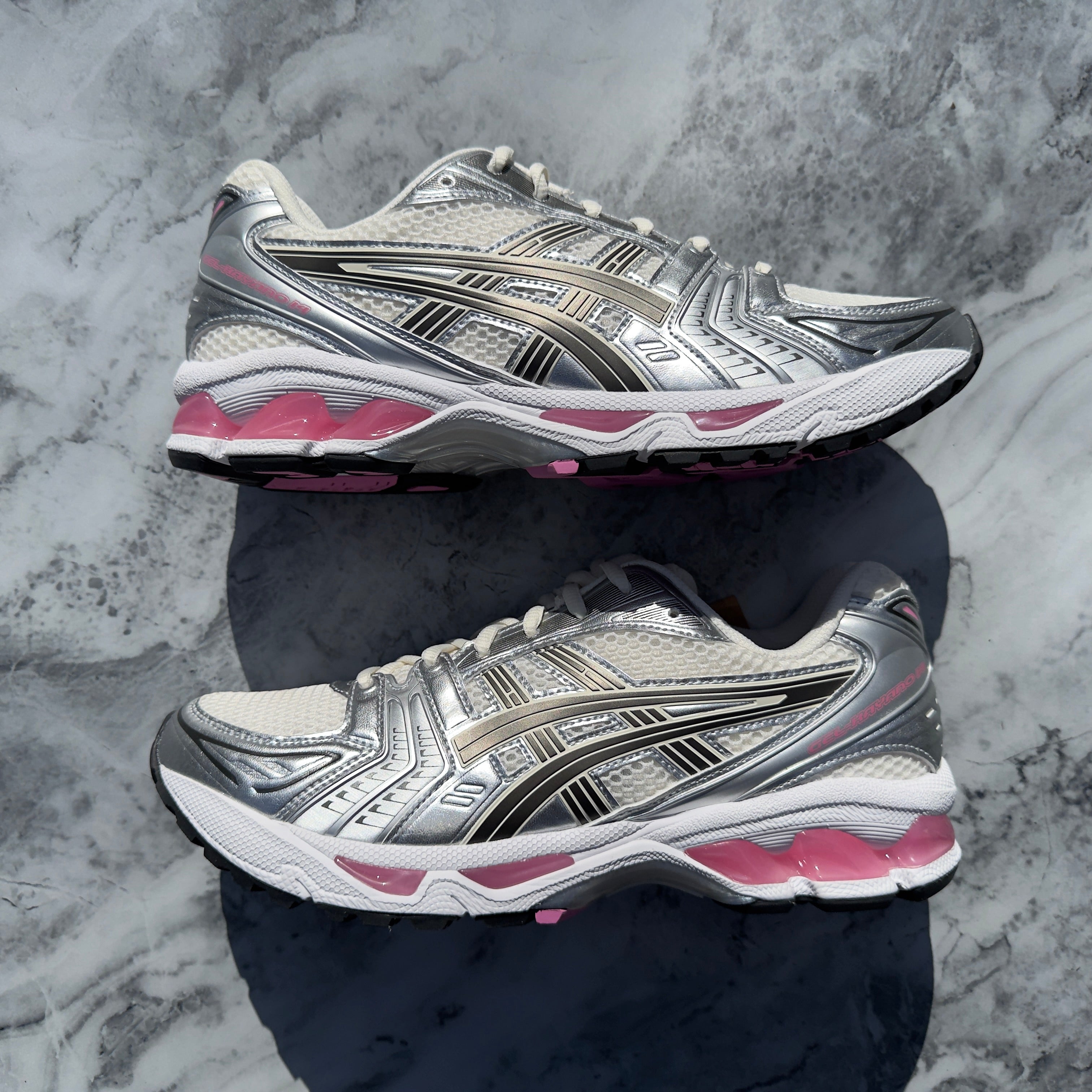 Asics Gel-Kayano 14 (Cream/Sweet Pink)