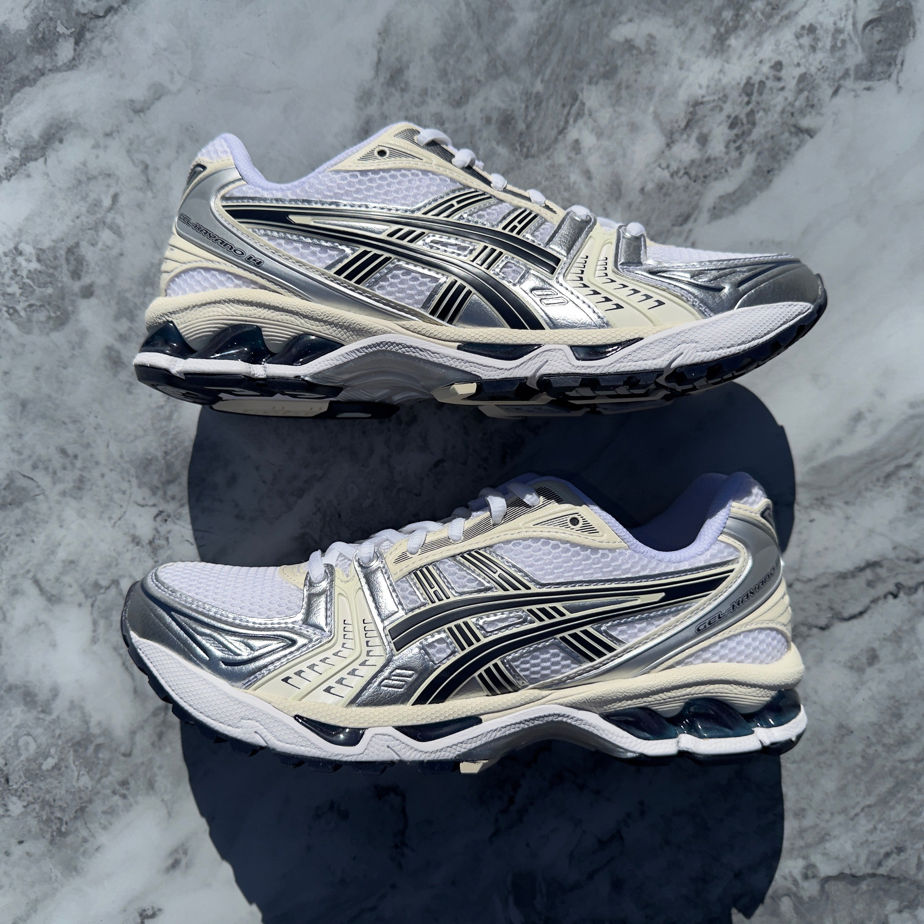 Asics Gel-Kayano 14 (White/Midnight)