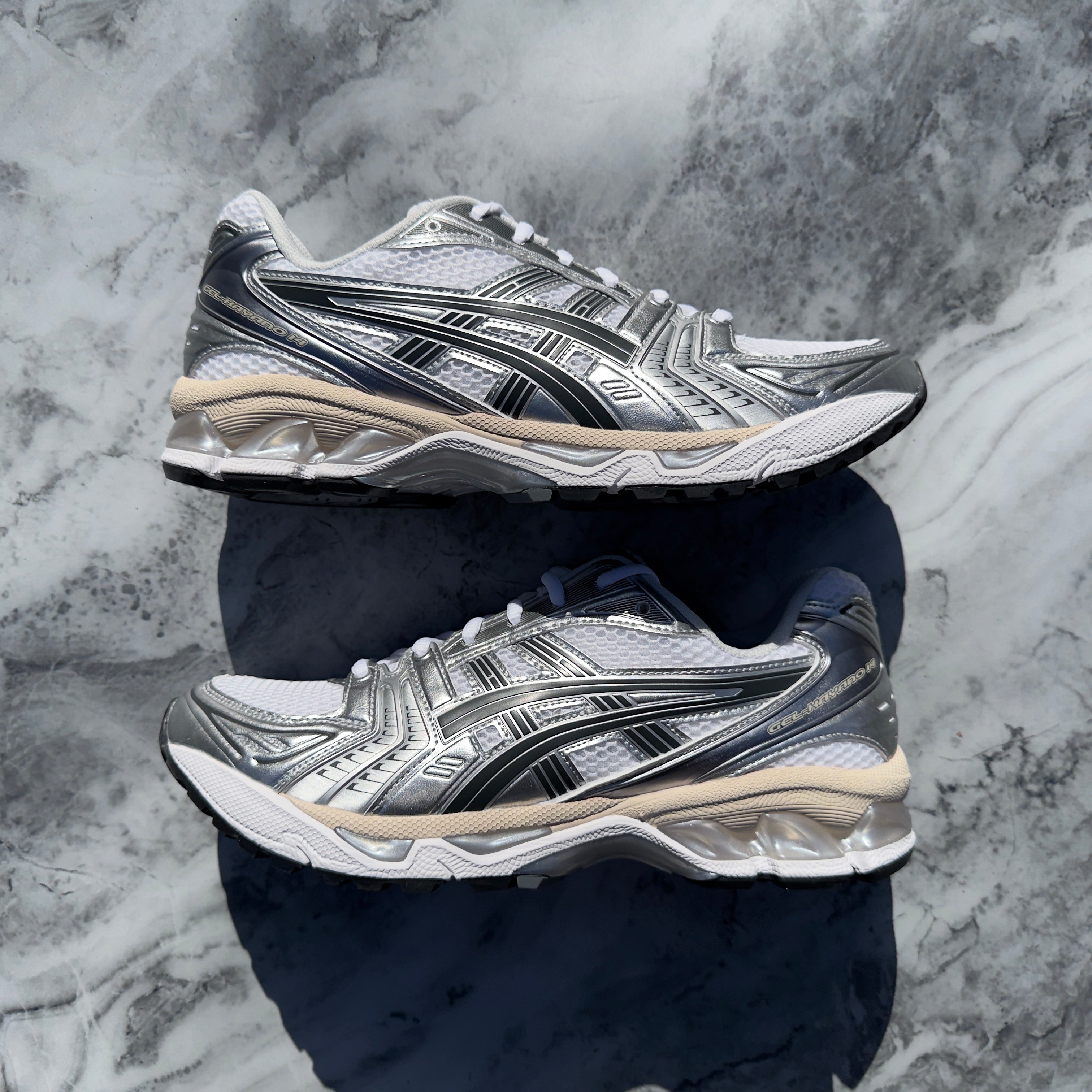 Asics Gel-Kayano 14 (White/Graphite Grey)