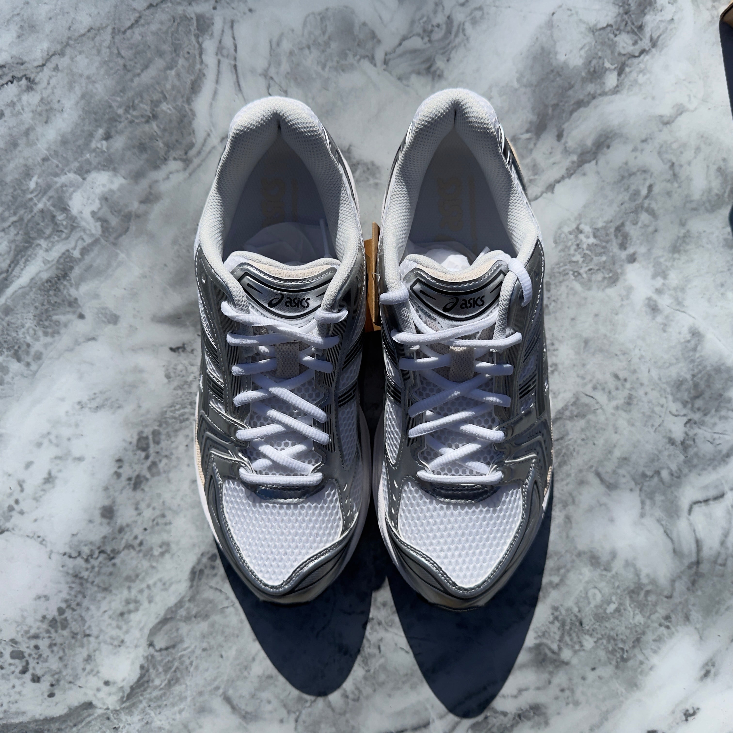 Asics Gel-Kayano 14 (White/Graphite Grey)