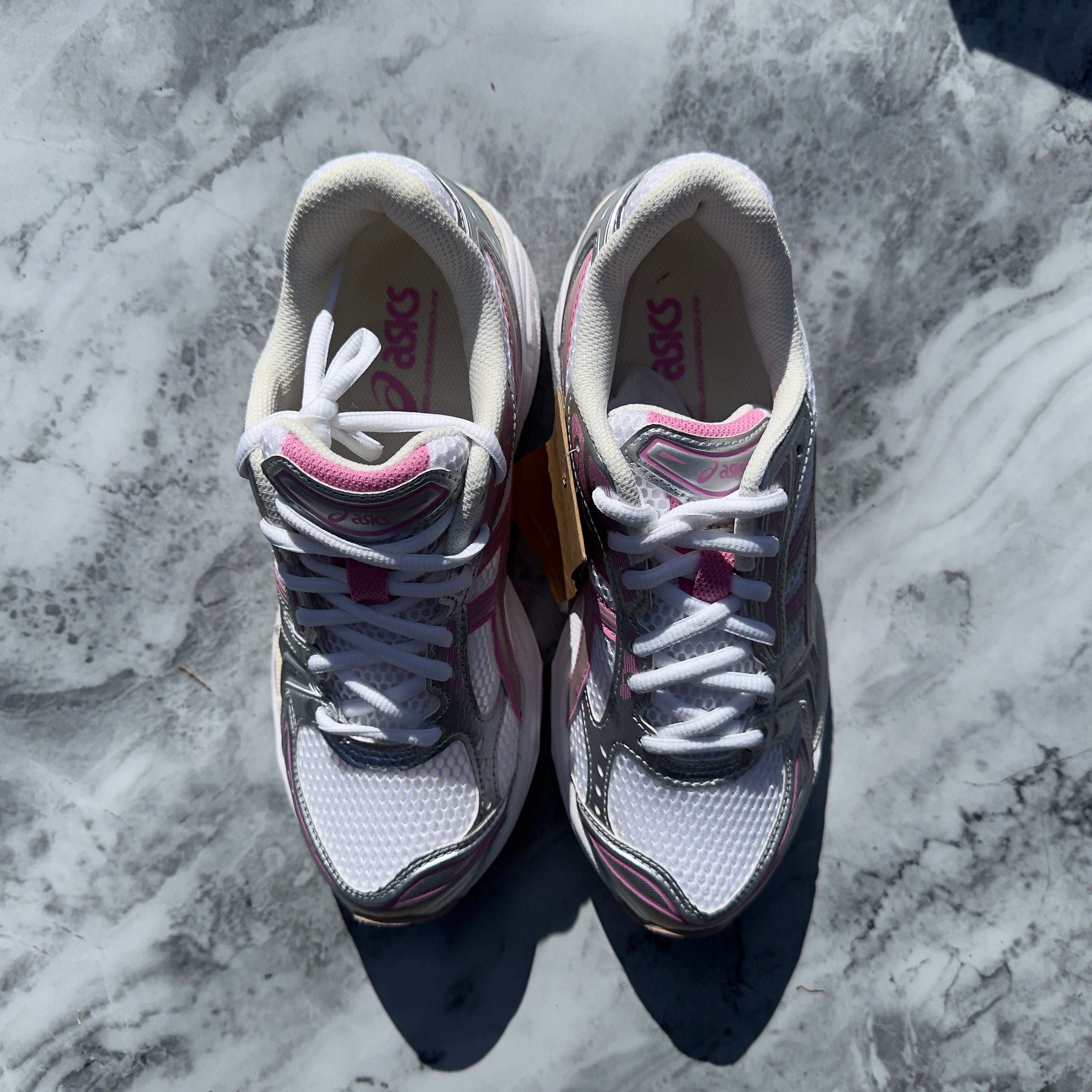 Asics Gel-Kayano 14 (White/Fawn)