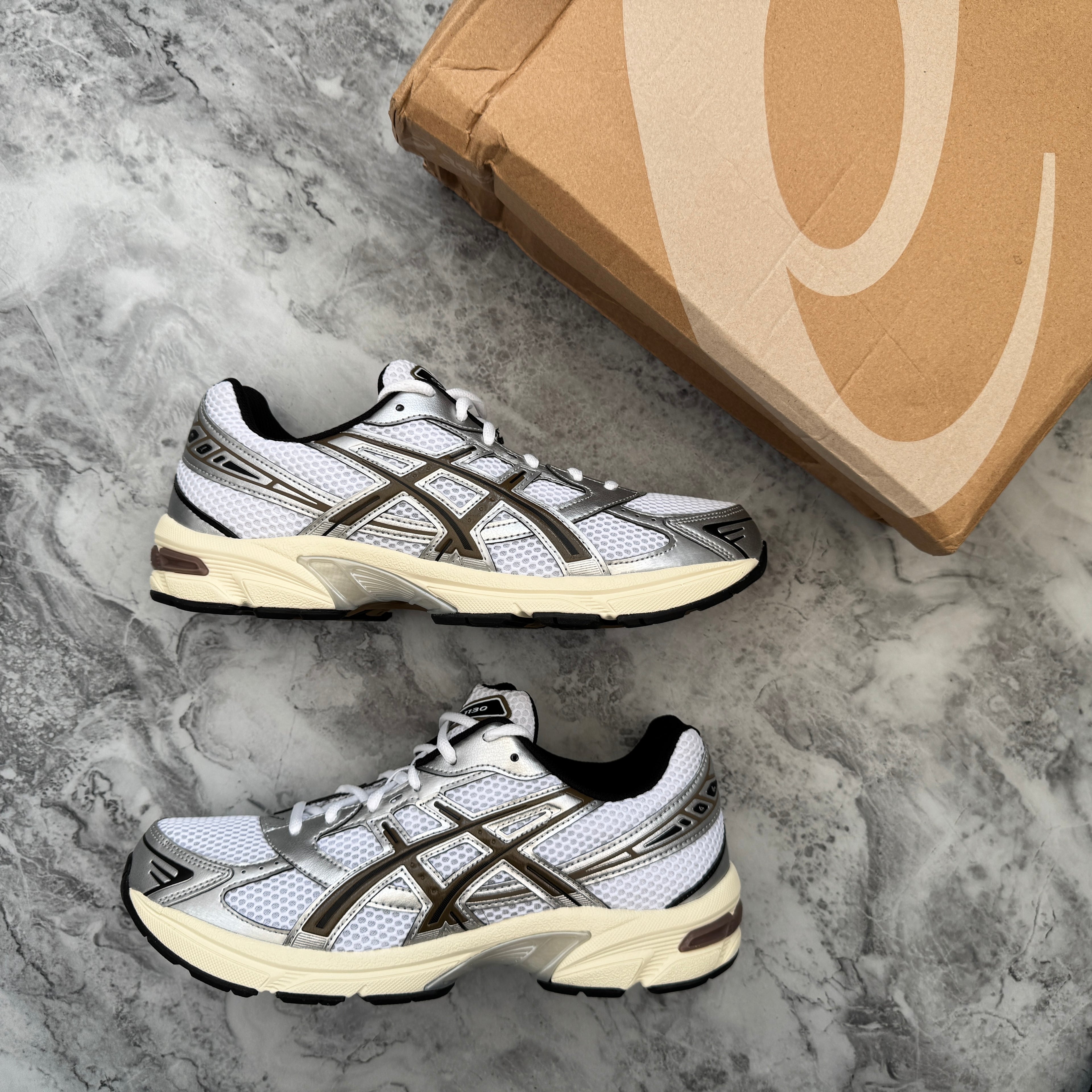 Asics Gel-1130 (White/Clay Canyon)