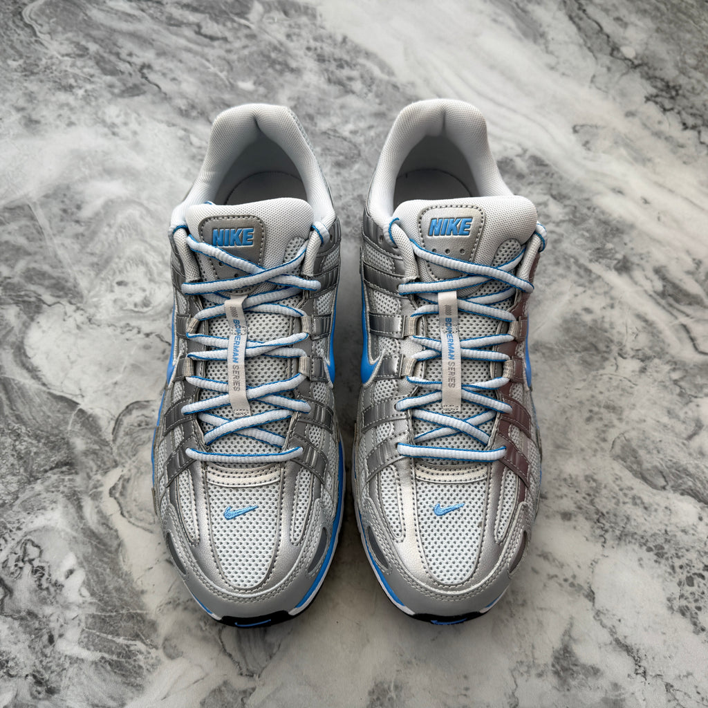 Nike P-6000 (Metallic Platinum/University Blue)