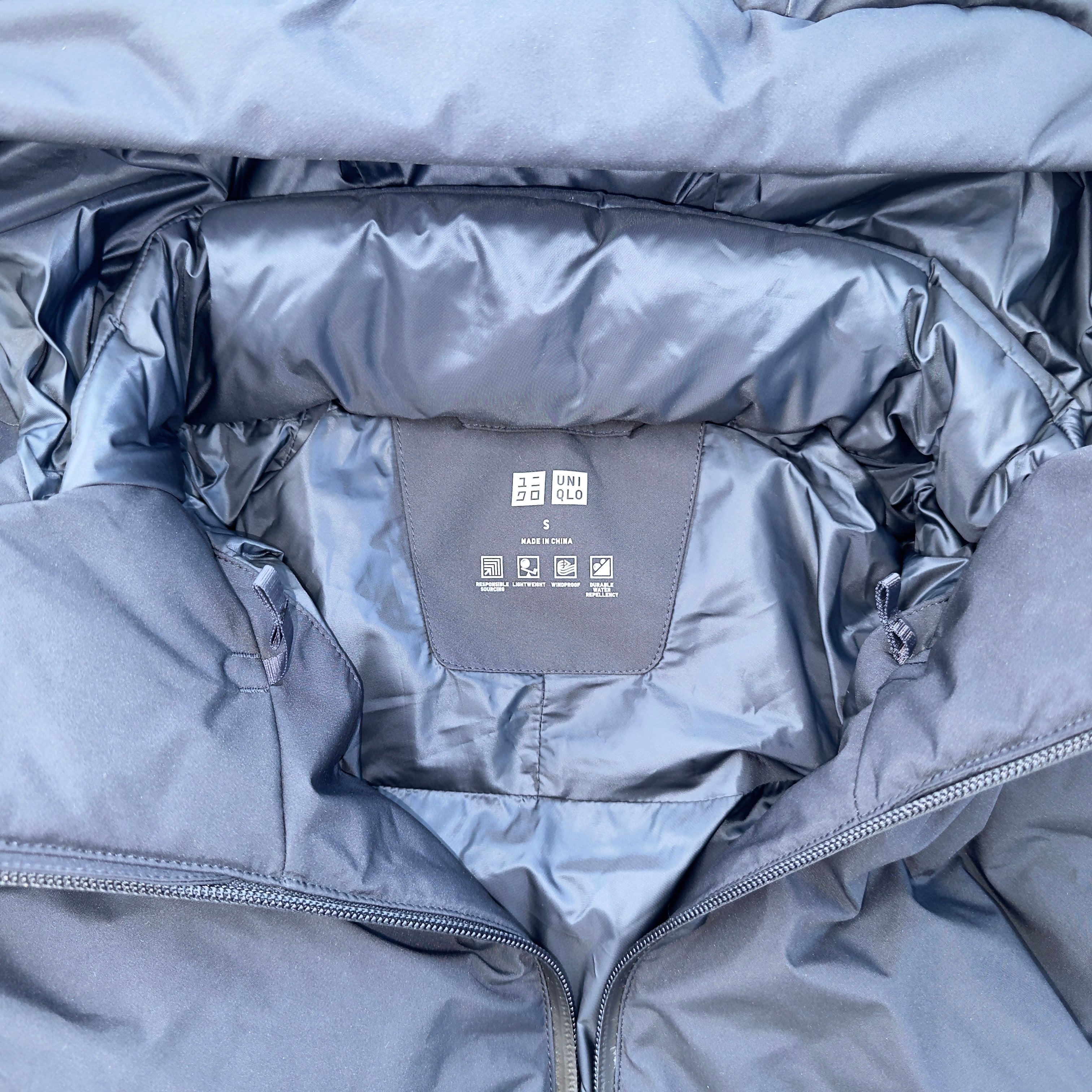 Uniqlo Seamless Down Parka (Navy)