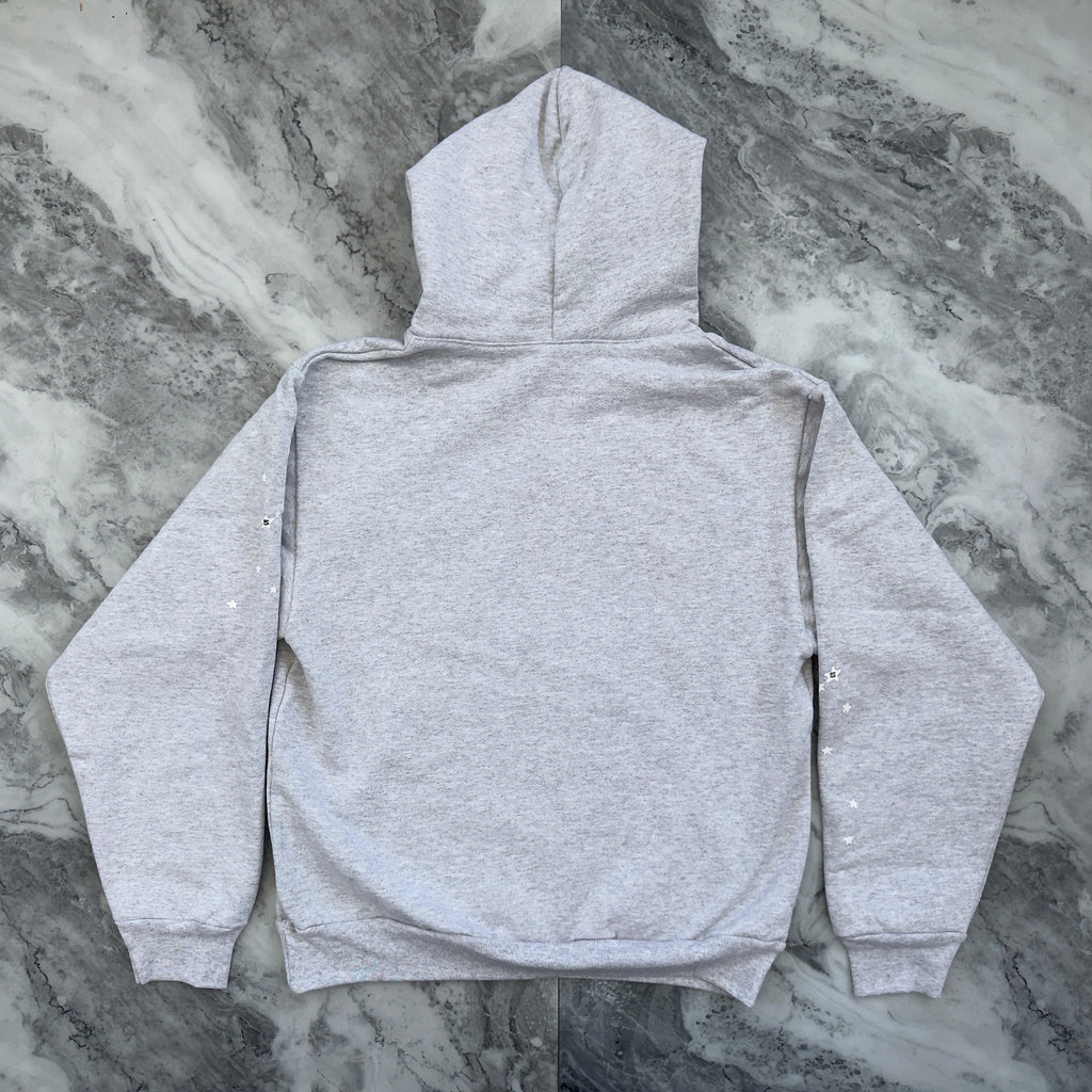 Sp5der OG Web Hoodie (Heather Grey)