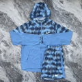Nike Dri-Fit Windbreaker Short Set (Light Blue/Camo)