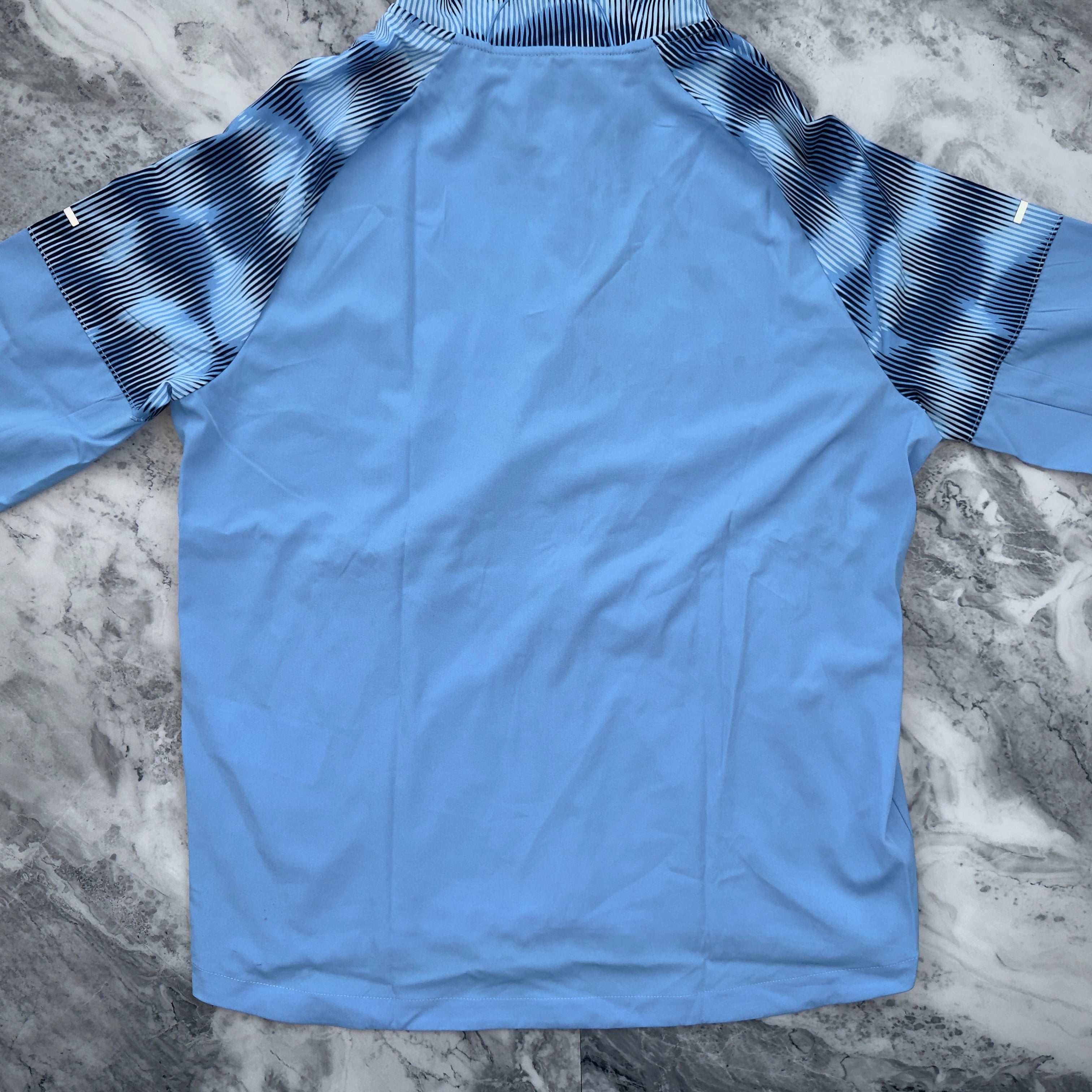 Nike Dri-Fit Windbreaker Short Set (Light Blue/Camo)