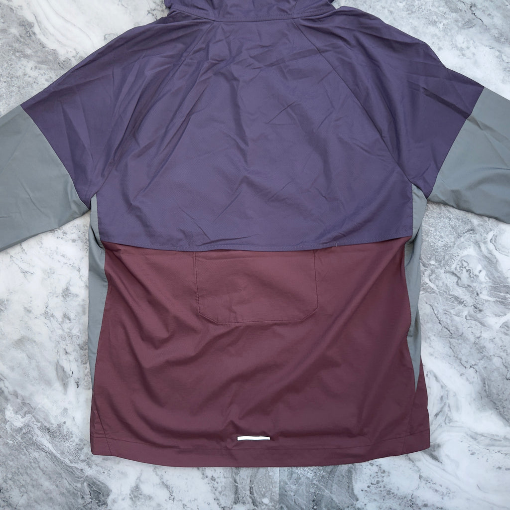 Nike Windbreaker Short Set (Mauve/Grey)