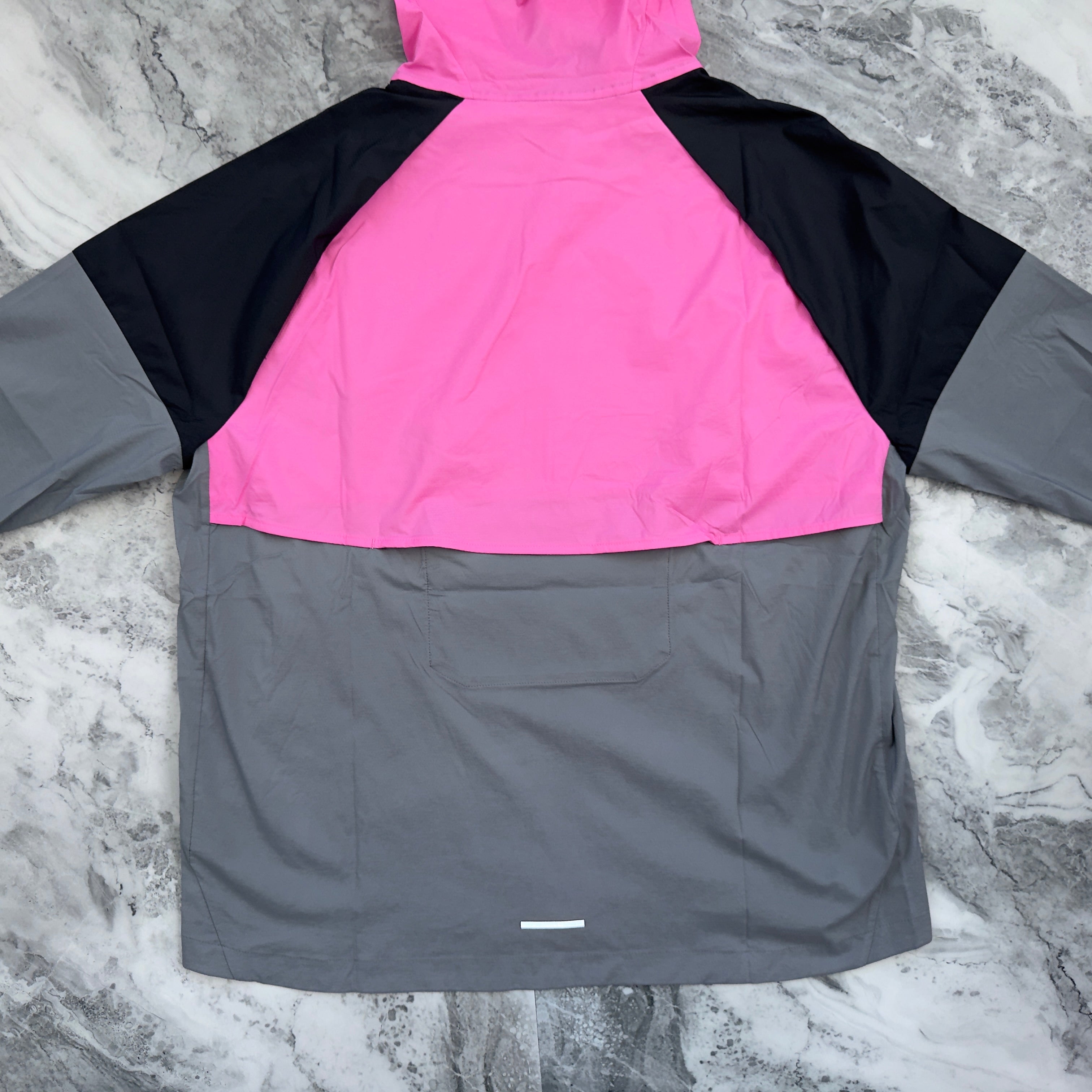 Nike Windbreaker Short Set (Pink/Grey/Black)