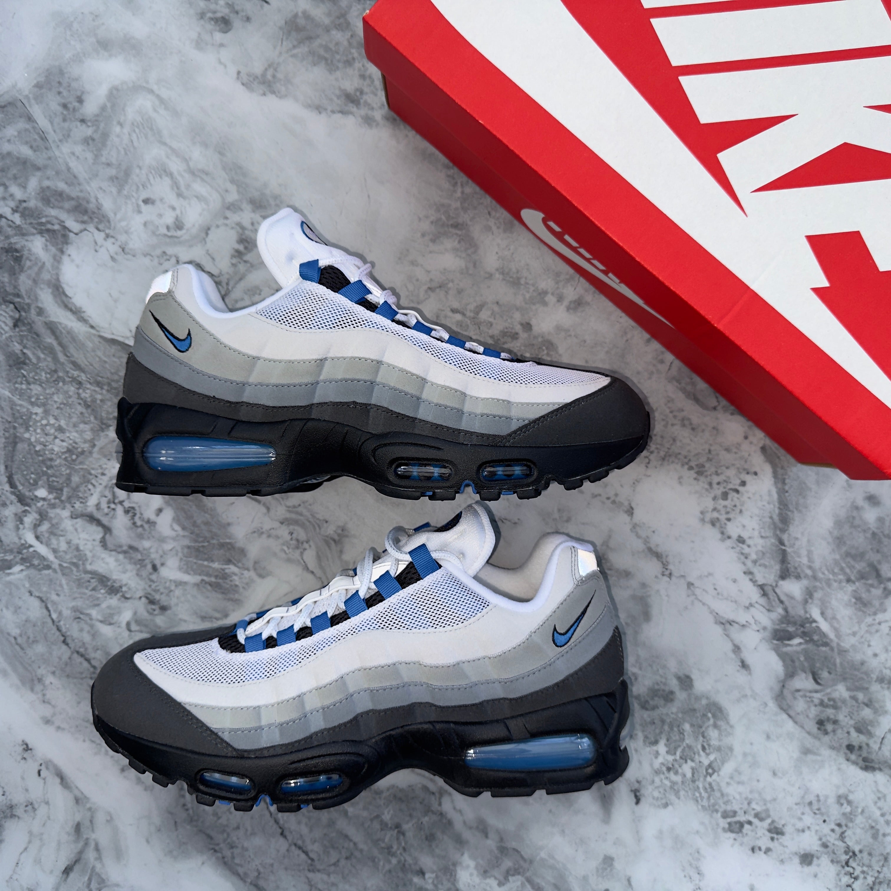 Nike Air Max 95 OG (White/Blue Spark)