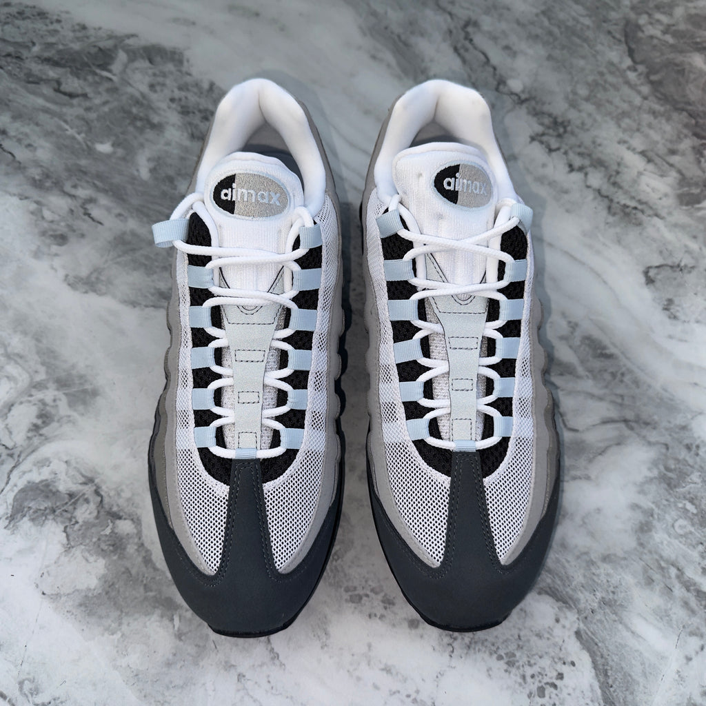 Nike Air Max 95 OG [Unisex] (Black/Blue Tint-White)