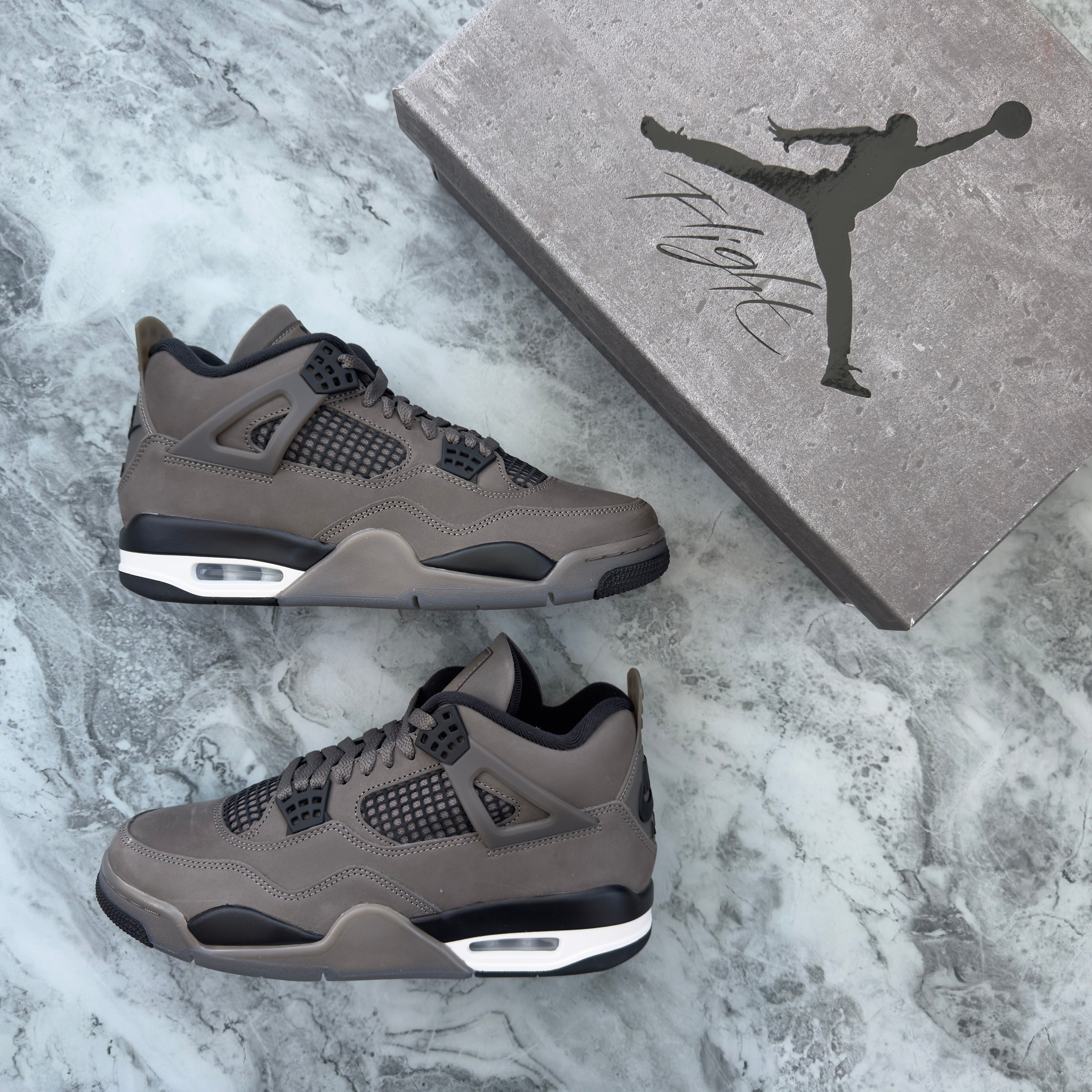 Air Jordan 4 Retro (Cave Stone/Black Phantom)