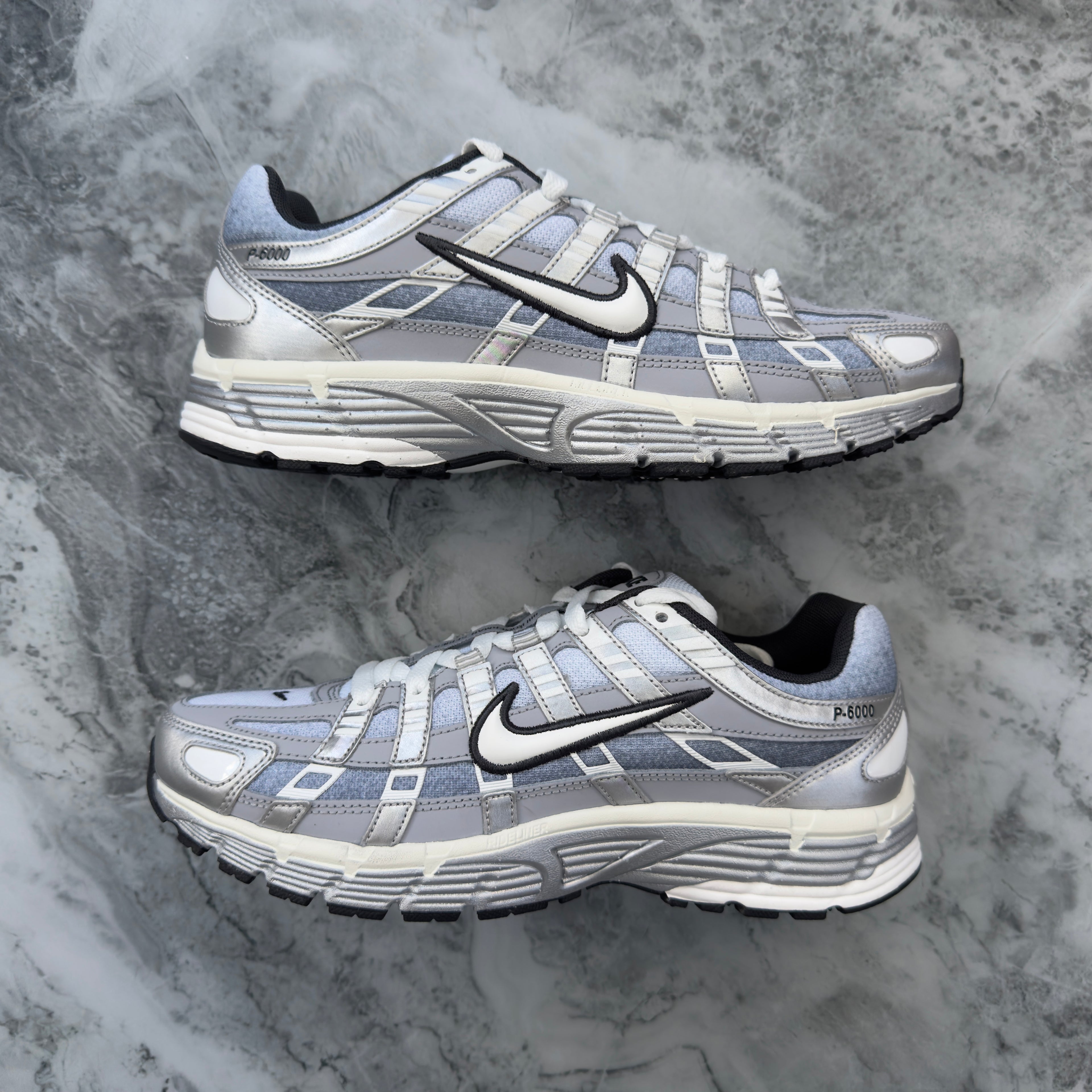 Nike P-6000 (Metallic Silver/White Argent)