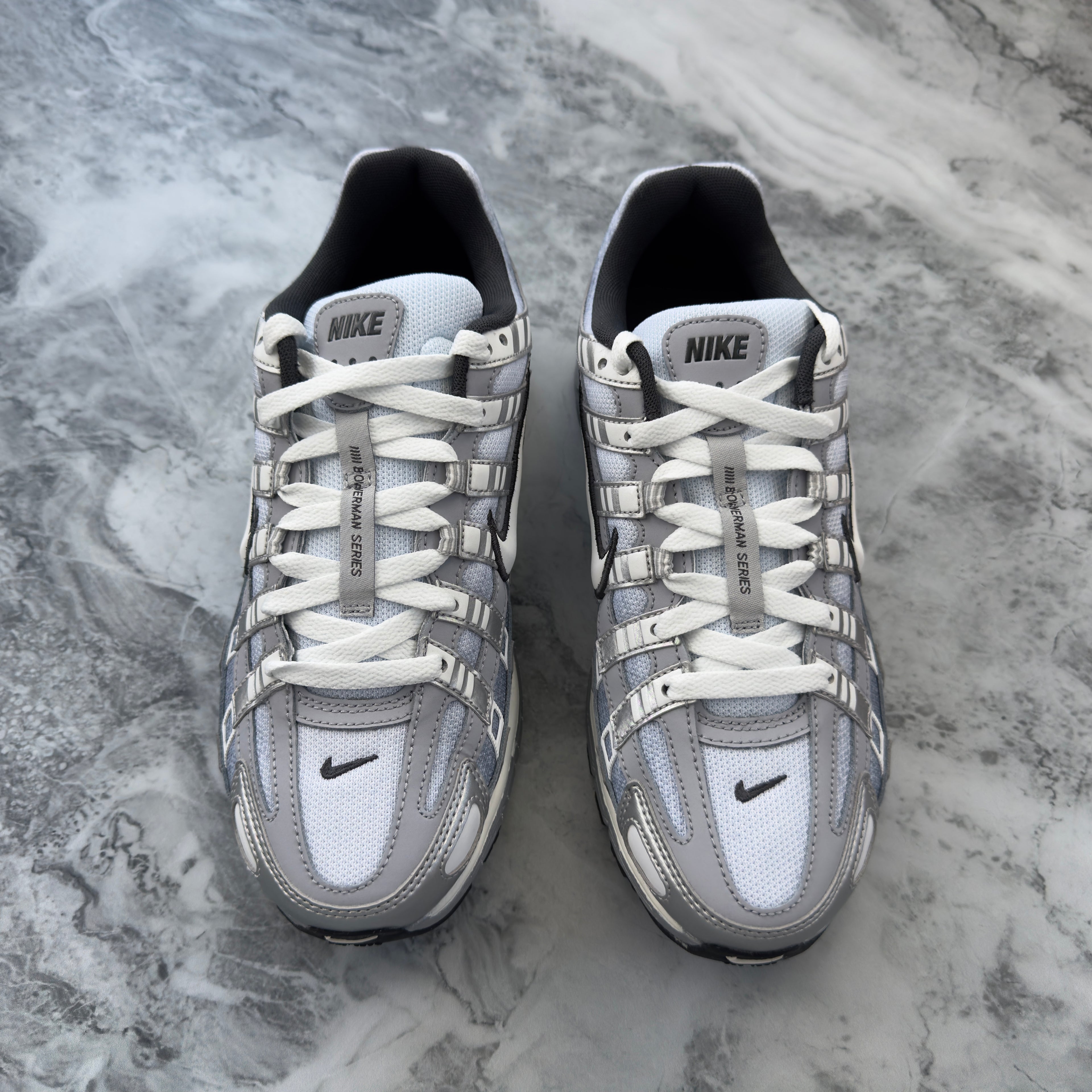 Nike P-6000 (Metallic Silver/White Argent)