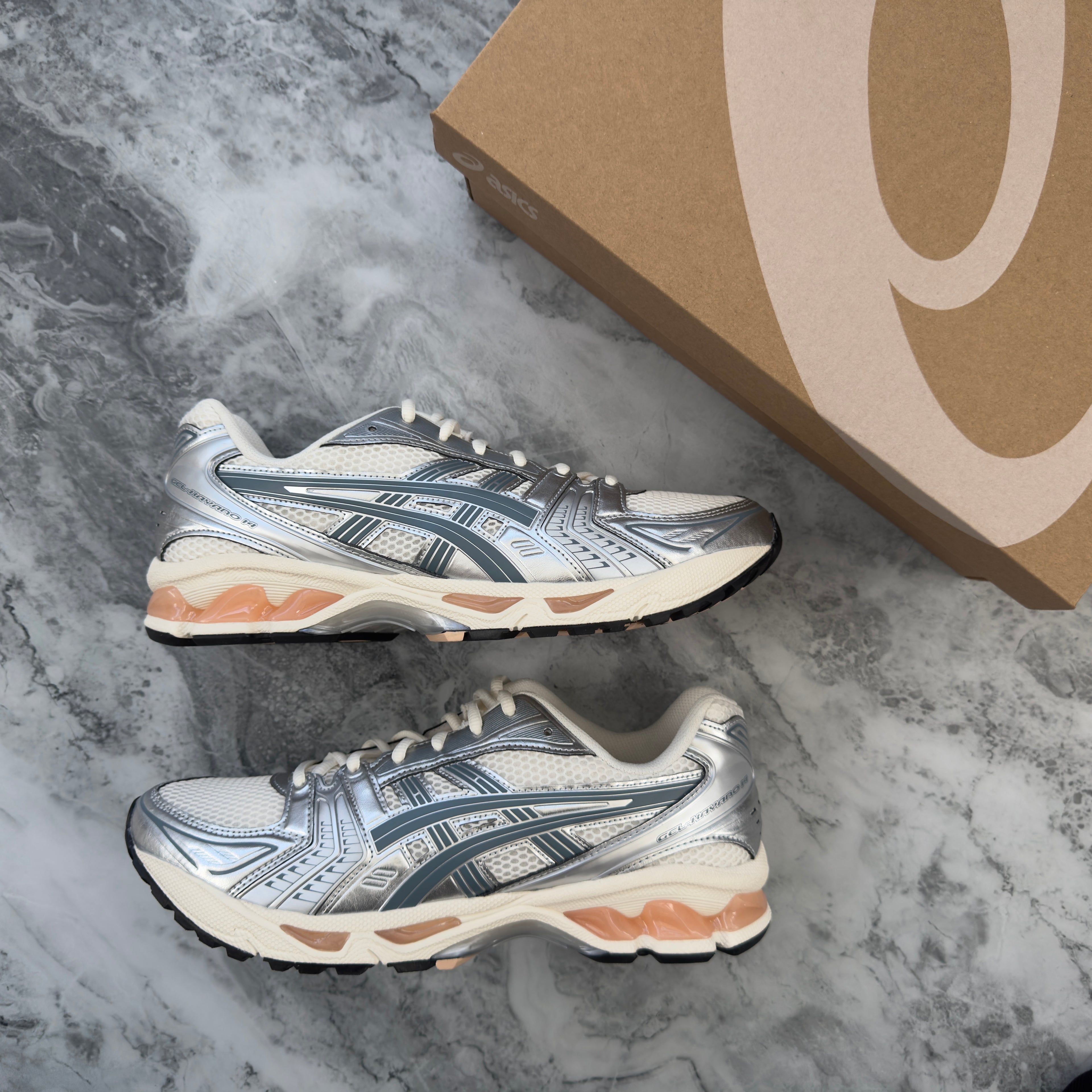 Asics Gel-Kayano 14 (Cream/Ironclad)