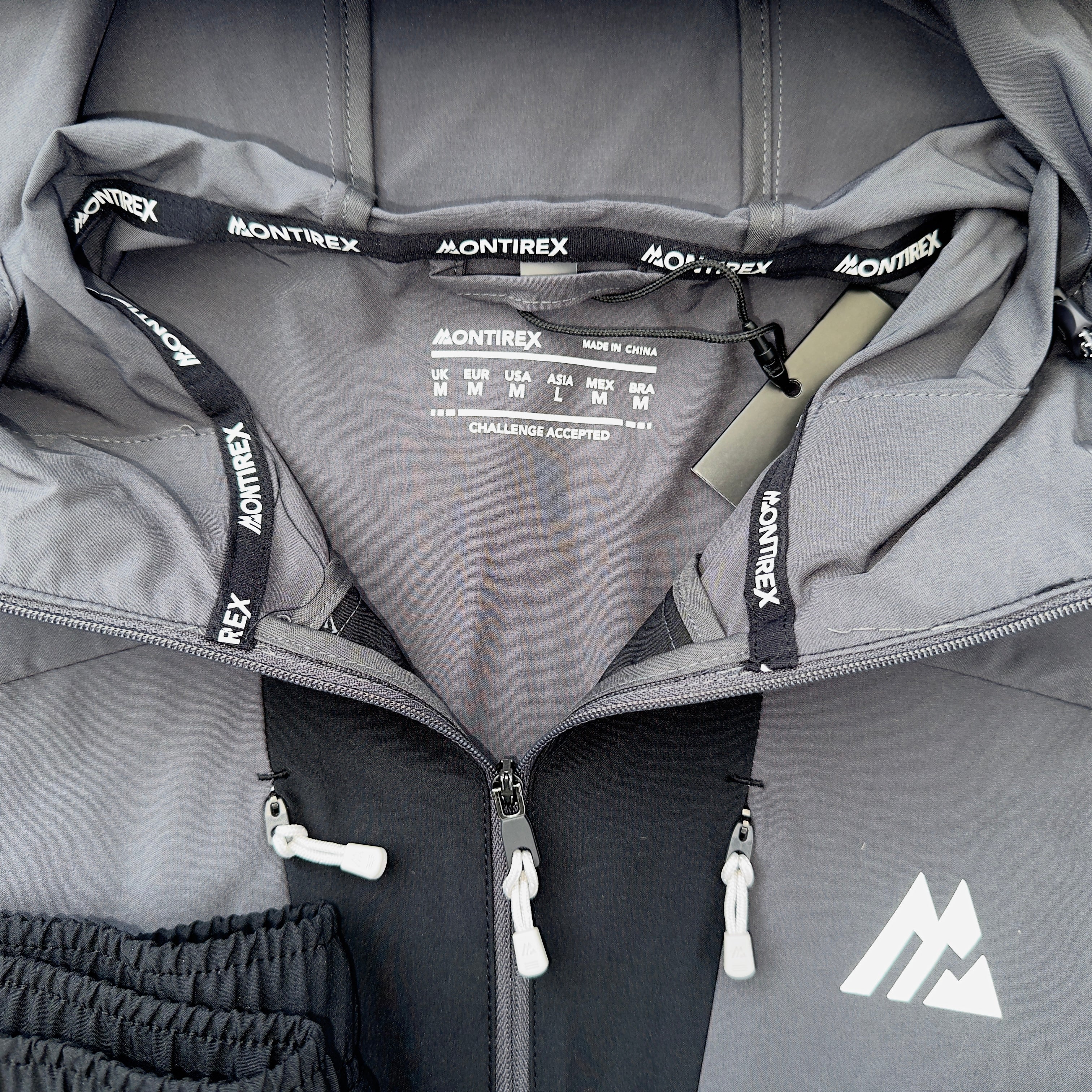 Montirex Impel Tracksuit (Asphalt/Black)