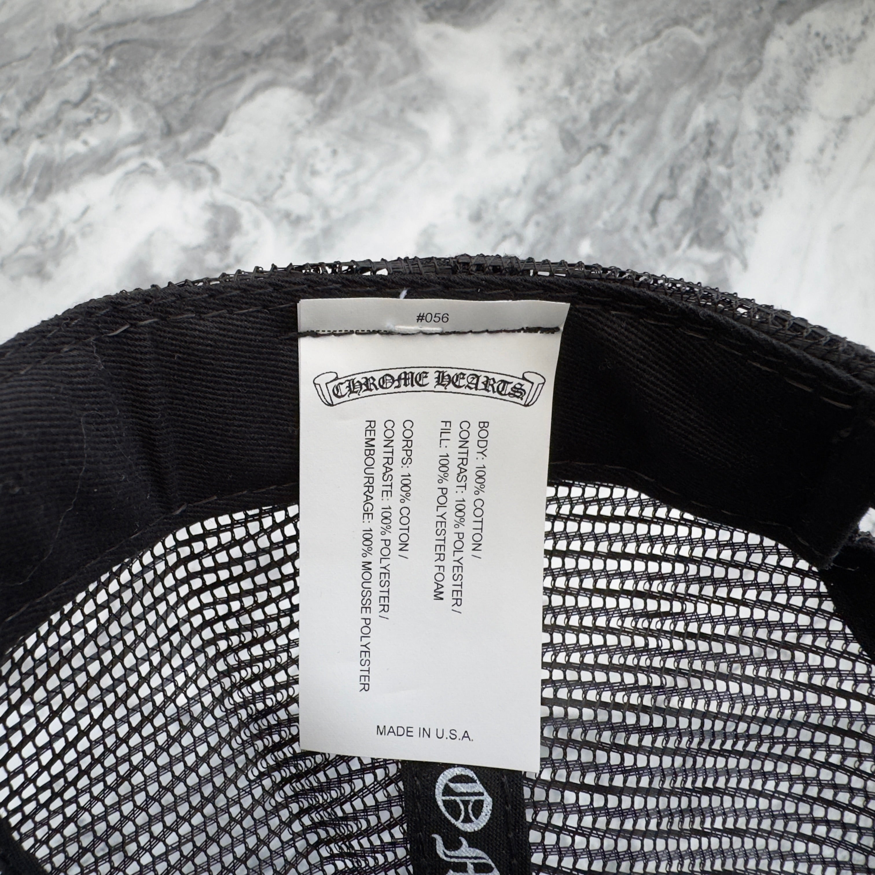 Chrome Hearts FUCK Hollywood Trucker Hat